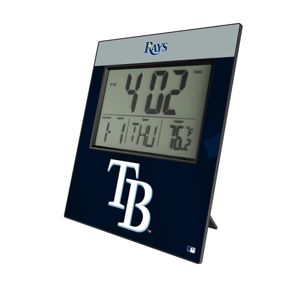 Keyscaper Tampa Bay Rays Digital Desk Clock