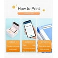 thumbnail image 4 of P1 Bluetooth Mini Label Maker Portable Thermal Printer Thermal Printing Pocket Sticker Label Printer ,Improve Efficiency, 4 of 6