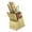 Champagne, variant on Thyme & Table 15-Piece Knife Block set with Sharpener, Gunmetal