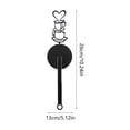 thumbnail image 3 of CuiLiyq Countertop Paper Towel Holder, Metal Stand with Cut-Out Pattern for Dining Room, Bathroom and Office, 3 of 6