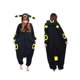 thumbnail image 2 of Kigurumi disfraz de Cosplay de Anime para adultos, mono de Umbreon negro, pijamas de mapache de dibujos animados Unisex, fiesta para mujer y hombre, 2 of 4