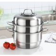 thumbnail image 2 of LingStar Stainless Steel Steamer Thicken Pot with Lid for Kitchen Cooking, 2 of 9