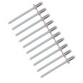 thumbnail image 1 of Rosette Rivets, 8PCS Aluminum Rosette Shaped Rivets Rustproof Cars Rose Shaped Rivets for AMC VIN DOOR TAG All Vehicles, 1 of 7