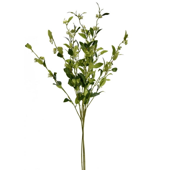 Vickerman 40" Artificial Green Baby's Breath Spray. Includes 3 sprays per pack.