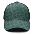 thumbnail image 3 of Camouflage Baseball Cap Adjustable Size – Stylish Spliced Design Trucker Hat, Dad Hat with Full Print Front & Brim, Breathable Cotton Blend Snapback for Sports, Travel & Daily Wear, 3 of 3