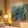 thumbnail image 5 of Huchen Pearl Art Kits for Adults, Ocean Theme Pearl Art DIY Kit, Pearl Craft Kit for Adults, Sparkling Coastal Pearls Mosaic Art with Pearls & Rhinestones, DIY Wall Decor Gift (Dolphin) 7.87*7.87in, 5 of 6