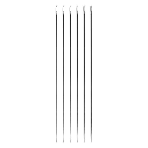 ROSENICE 6Pcs Multi-Use Large Eye Darning Needles for Scarves Sewing Projects Knitting Beginners