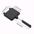 thumbnail image 3 of Breakfast Sandwich Maker Panini Press Grilled Cheese Toaster Nonstick Griddle Cooker with Removable Plates for Omelets Pancakes Frittatas, 3 of 8