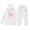 a-White, variant on LRen Toddler Girl Fall Outfits Sets,Girls Fall Outfits Size 10-12 Long Sleeve Casual Cute Print Everyday Sweatshirt Tops Elastic Pants Jogger Pants Fall Winter Loose Set 2 Piece Outfit