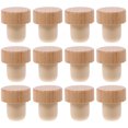 thumbnail image 4 of 12Pcs Classic Design Wine Bottle Corks HighQuality Wood Bottle Sealing, 4 of 8