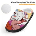 thumbnail image 4 of Tiny Toons Looniversity Cartoon Soft Plush Slippers for Boys Girls Winter Warm Cotton Slippers with Rubber Sole Non-Slip Kid's Slip on Shoes Fluffy House Slippers For Indoor And Outdoor, 4 of 8