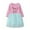 Sky Blue, variant on Trolimons Little Girls Easter Dresses Bunny Print Clothes Spring Long Sleeved Princess Fall Dress Size 6 Years Sky Blue