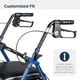 thumbnail image 4 of Andador plegable con asiento Drive Medical R728BL, color azul, 4 of 5