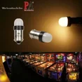 thumbnail image 4 of PA 20x #44 #47 #1847 BA9S 2 SMD LED Warm White Pinball Machine Light Bulb 6.3V, 4 of 6