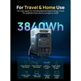 thumbnail image 3 of AFERIY 7680Wh Portable Power Station,P310 with 1 Extra Battery,120V 3600W Expandable Capacity LiFePO4 Battery Backup,Solar Generator for Home Use,Outdoor Camping,Power Outage,Camping,RV,Emergencies, 3 of 10