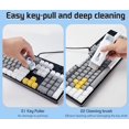 thumbnail image 2 of Kit de limpieza electrónica 7 en 1 - Cepillo de limpieza para teclado Cuidado de limpieza para tabletas, teclados, teléfonos móviles, auriculares Bluetooth TUNC Sencillez, 2 of 5