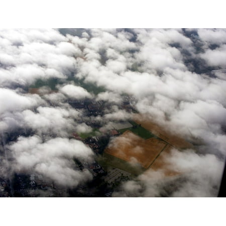 Radial Ground Plane - Canvas Print The Haze White Sky Day Ground Plane Cloud Stretched Canvas 10 x 14