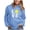 California Blue, variant on Tstars Women's Tennis Love Sweatshirt - Sporty Graphic Hoodie for Tennis Fans - Perfect Birthday Gift Idea for Tennis Players - Casual Women's Hoodie for Tennis Enthusiasts