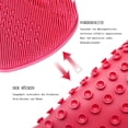 thumbnail image 3 of Almohadilla de masaje para baño de pies con ducha y exfoliante de gran tamaño, ventosa de silicona para baño de pies con masaje, lavabo de plástico grueso para pies, masajeador de baño de, 3 of 5