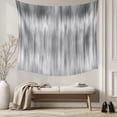 thumbnail image 5 of Grey Large Tapestry for Bedroom Wall Hanging Tapestry, Modern Abstract Art Ombre Striped Ceiling Backdrop Tapestries Poster Blanket Wall Decor for Teens Room Living Room Dorm 100" x 59", 5 of 8
