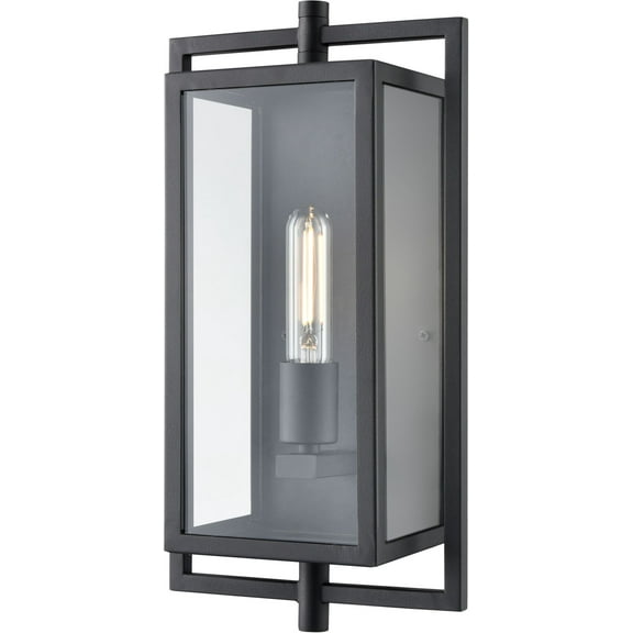 Millennium Lighting 250001 Rankin 16" Tall Outdoor Wall Sconce - Black