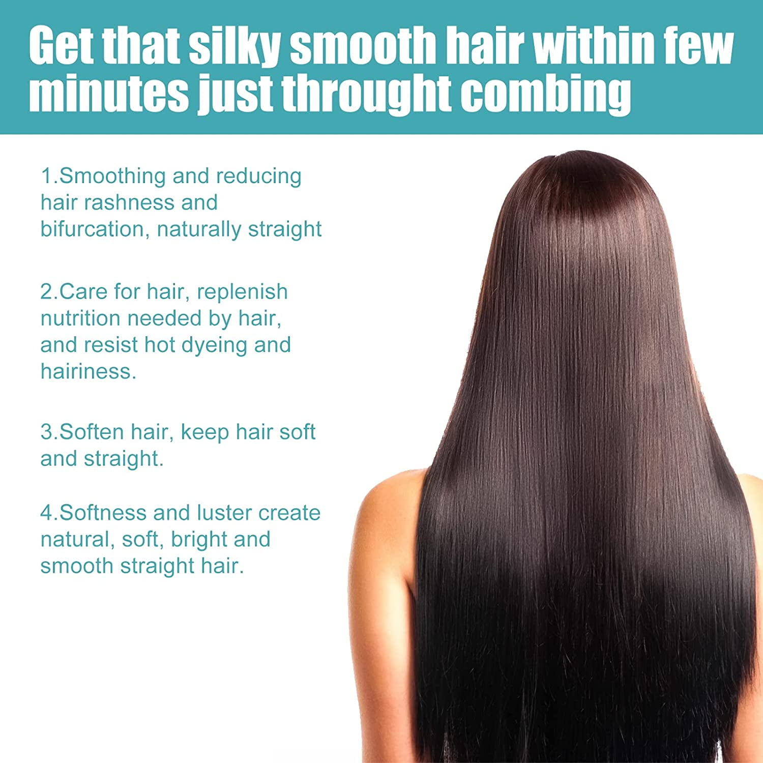 Protein Correcting Straightening Hair Cream Repair Damaged Hair Gloss Smooth  Straight Hair Cream 60ml | Fruugo BH