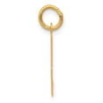 thumbnail image 2 of Diamond2Deal 14K Pendentif Initial Charme Lettre I Or Jaune pour Femmes, 2 of 6