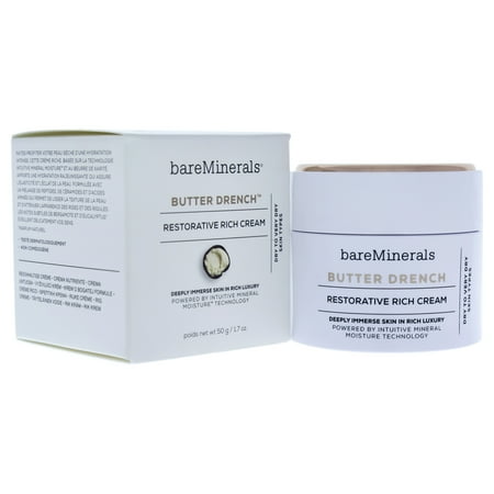 Butter Drench Restorative Rich Cream by bareMinerals for Unisex - 1.7 oz