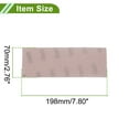 thumbnail image 4 of Unique Bargains Universal 2.76"x7.80" 800 Grit Sanding Discs Hook & Loop Sanding Sheets Aluminum Oxide 50 Pcs, 4 of 6
