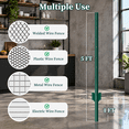 Metal Fences Heavy Duty U-stakes For Wire Fencing 5 Ft Green - Walmart.com