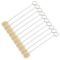 MLINS 10pcs Ball Brush Wool Daubers Wool Daubers Leather Dye Applicator For Leather Dye