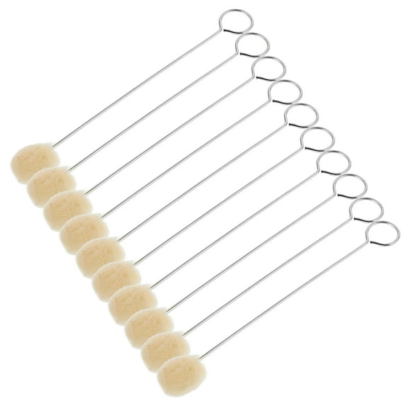 MLINS 10pcs Ball Brush Wool Daubers Wool Daubers Leather Dye Applicator For Leather Dye