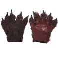 thumbnail image 1 of 1 Pair Werewolf Claw Gloves: Halloween Parties Supply - Furry Wolf Hand Accessories With Hairy Claws - Stage Performances Cosplay Gloves(Fingerless St, 1 of 3