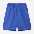 thumbnail image 2 of KPOPLK Toddler Boys Athletic Basketball Shorts Boys Cotton Shorts Summer Clothes for 2t 3t 4t 5t 6t 7t Size 5-6 Years,Blue, 2 of 8
