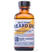 6 Pc, Duke Cannon Best Damn Beard Oil 3 Oz 1 Pk