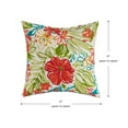 thumbnail image 5 of Greendale Home Fashions Breeze Floral 17 in. Square Outdoor Throw Pillow (2-Pack), 5 of 6