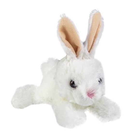 Aurora Wold Plush Mini Flopsie Baby Bunny White 8"