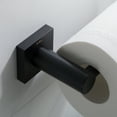 thumbnail image 6 of KRAUS Ventus? Bathroom Toilet Paper Holder, Matte Black Finish, 6 of 7