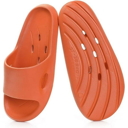 EISHOW Shower Shoes Men Slippers Sandals Women Bathroom Non-Slip Flip-Flops for College Dorm Room Essentials Shower Sandals Slides Gym Spa Pool