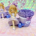 thumbnail image 2 of Portalápices decorativo de resina Lavender Girl, 2 of 3