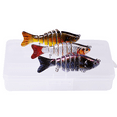 thumbnail image 7 of Swimbait Fishing Tackle 10cm Fishing Lure 7 Segment Artificial Hard Baits Multi Jointed Swimbaits Swimming Lures, 7 of 7