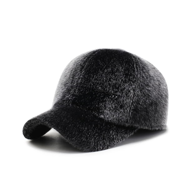 Gorra de béisbol Minnieouse Calentamiento de invierno ajustable con protector de oídos Algodón Gris AP013114-01