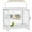 White, variant on PawHut Bird Travel Carrier Cage for Parrots Conures with Stand Perch, Black