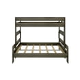 thumbnail image 4 of Max & Lily Bunk Bed Twin over Full Size, Modern Farmhouse Solid Wood Bunk Beds for Kids, 4 of 9
