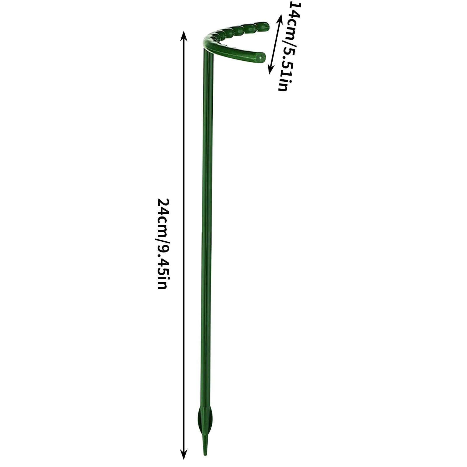 Sokhug Plant Supports Stakes for Large Heavy Plants,Peony Supports, Heavy Duty Peony Cages,Interlock Garden Supports Ring Border Support,Plant Support Cage for Rose Flower,4pcs