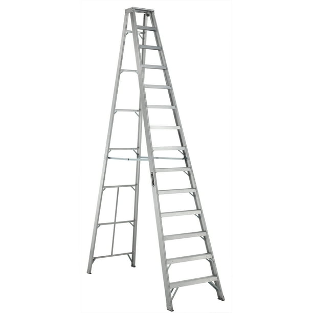 Louisville Ladder AS1014 14 ft. Aluminum Step Ladder, Type IA, 300 Lbs