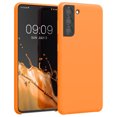 thumbnail image 1 of Samsung S26 Case Silicone Fitted Soft Shell Case with Magnet for Galaxy S26 Case - Orange, 1 of 6