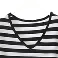 thumbnail image 4 of DxhmoneyHX Womens 2 Piece Striped Workout Sets Sleeveless V Neck Tank Tops with Elastic Waist Shorts Set Summer Yoga Athletic Outfits, 4 of 5