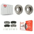 thumbnail image 1 of Transit Auto Front Disc Brake Rotors and Semi-Metallic Pads Kit for Car 2010-2011 Kia Soul 1.6L K8S-100600, 1 of 11