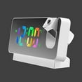 thumbnail image 2 of maytalsory Digital Projection Alarm Clock Brightness Adjustable for Kids Elders Adults White, 2 of 9